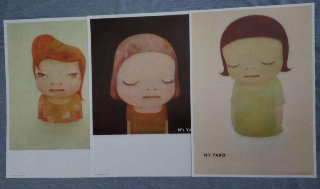 奈良美智N'S YARD ポスター 6枚セット Amazon.co.jp: N'sYARD 奈良美智 ポスター 6枚 : 文房具